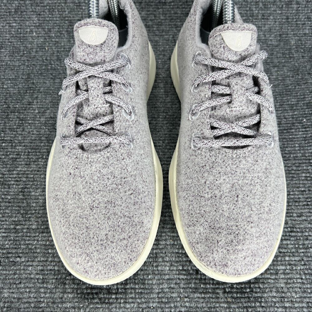 Allbirds Wool Runner Sneakers Womens 8 Gray Athletic Casual Lace Up Low Top - Picture 5 of 12